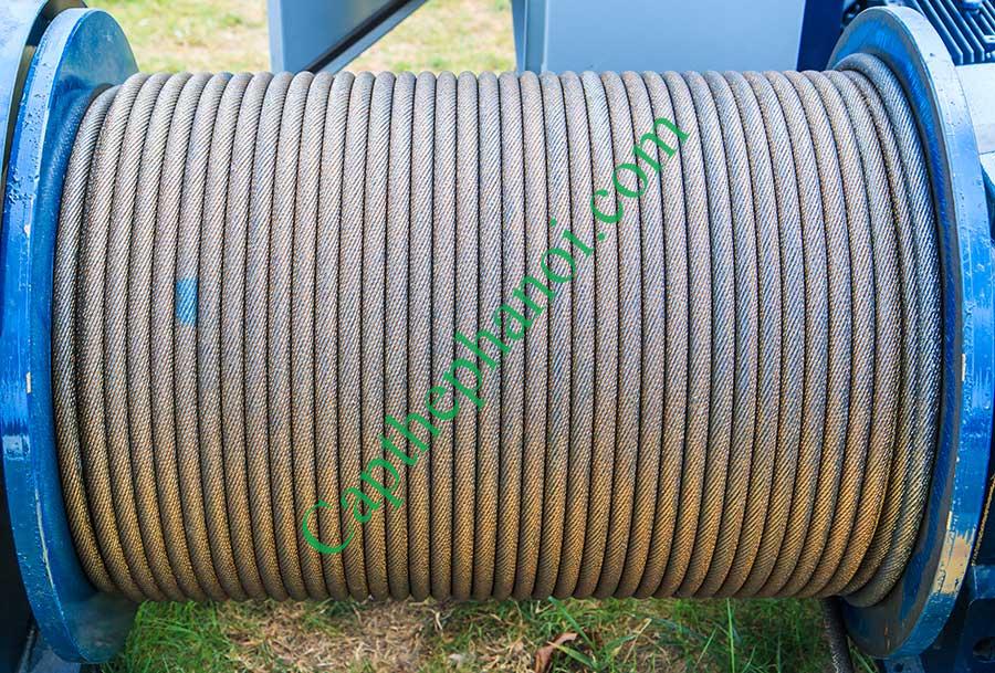 Cáp thép chống xoắn 19x7 3 cáp chống xoắn