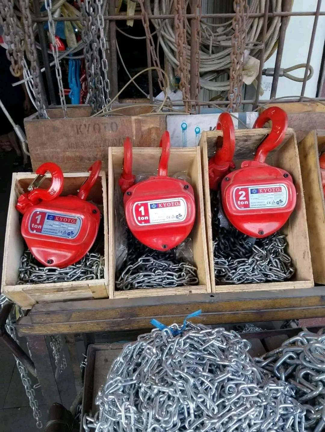 Pa lÄng xÃch kéo tay 5 tấn kyoto