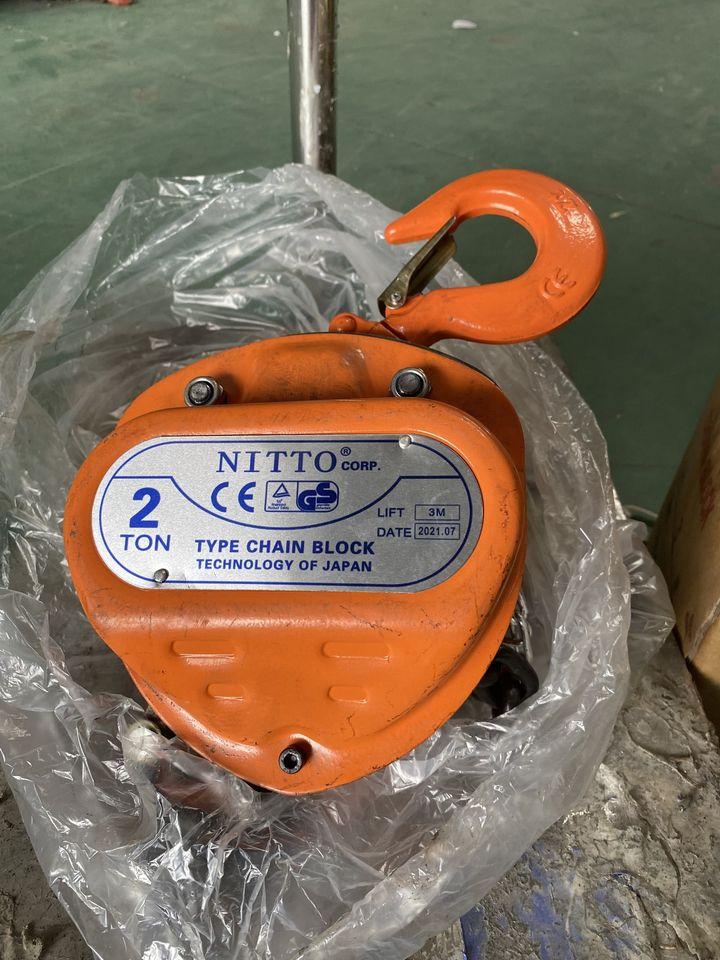 Pa lÄng xÃch kéo tay 2 tấn nitto