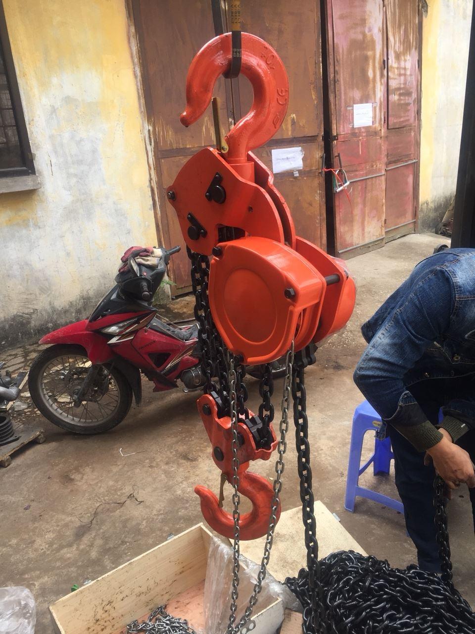 Pa lÄng xÃch kéo tay nitto 10 tấn