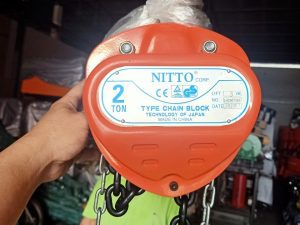 Pa lăng xích kéo tay Nitto 2 tấn 3 mét 5 Pa lăng xích kéo tay nitto 2 tấn