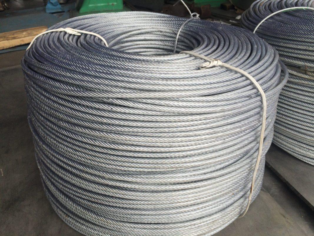 Cáp thép bọc nhựa phi 6 13 Dây cáp thép bọc nhựa phi 8