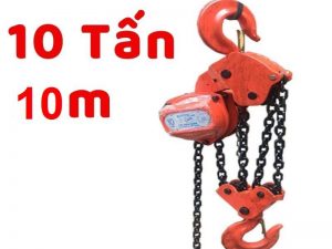 Pa lăng xích kéo tay nitto 10 tấn 10 mét