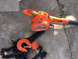 Pa lăng xích lắc tay nitto 3 tấn 1,5 mét 5 pa lang xich lac tay gia re