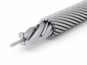 Cáp thép chống xoắn phi 10mm Hàn Quốc