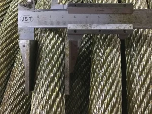 Cáp thép phi 26mm 6 Cáp thép chống xoắn phi 26mm 35x7