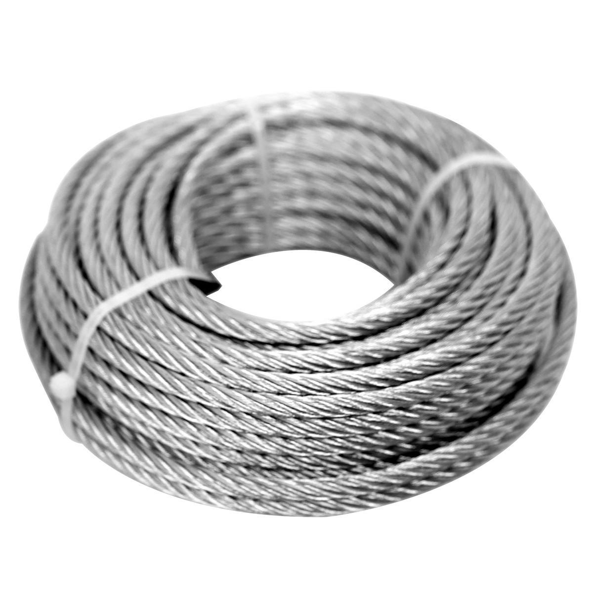 cáp thép mạ kẽm 9.3mm 6x19