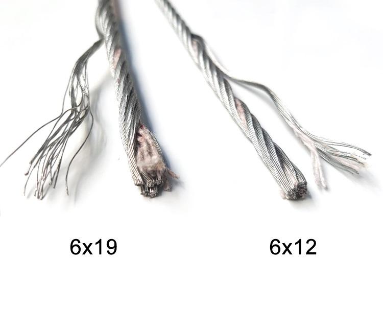 cáp thép mạ kẽm phi 9.3mm 6x19