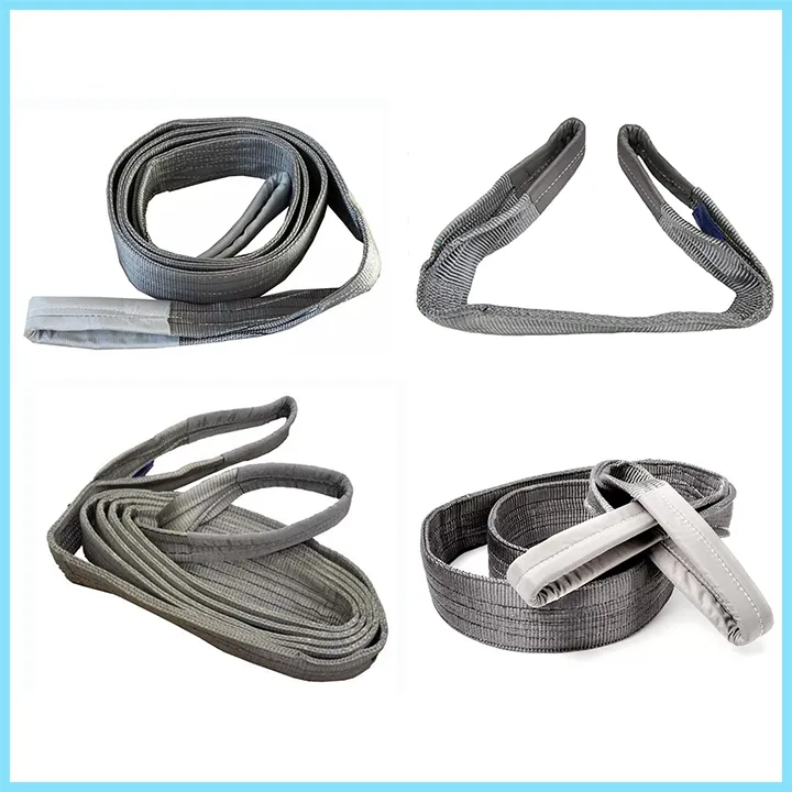 Cáp vải cẩu hàng 4 tấn 6 mét Trung Quốc 13 cáp vải cẩu hàng 4 tấn 5 mét