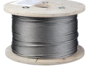 Dây cáp thép inox 304 không gỉ 5 cáp lụa phi 5mm