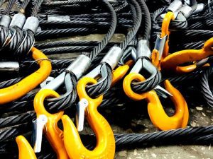 Sling cáp thép cẩu hàng 4 chân 4 cáp thép cẩu hàng 4 chân