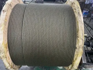 Cáp thép chống xoắn phi 14 19x7 6 cáp thép chống xoắn phi 10 19x7