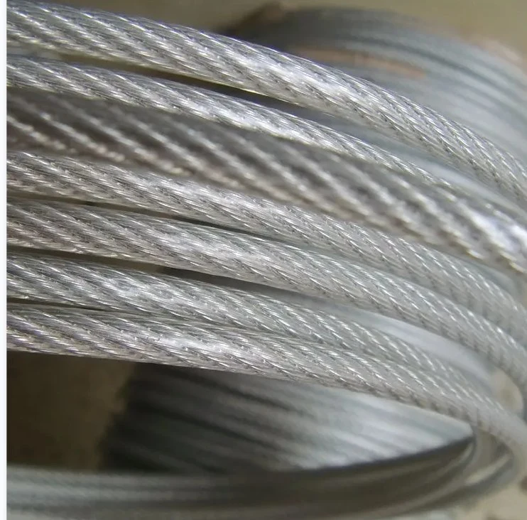 Cáp thép bọc nhựa phi 6 12 cáp thép bọc nhựa phi 6