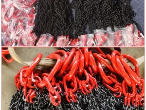 Xích cẩu 4 sợi dài 1 mét tải trọng 10 tấn 6 Sling xích cẩu hàng