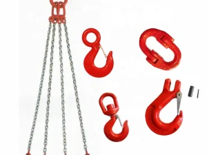 Xích cẩu hàng 4 chân 20 tấn dài 1 mét 5 bộ dây xích cẩu hàng 4 chân 20 tấn