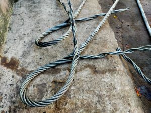cáp cẩu D16 tết 2 đầu mắt mềm