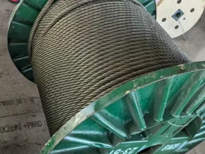 Cáp thép đen không mạ 7 dây cáp sắt