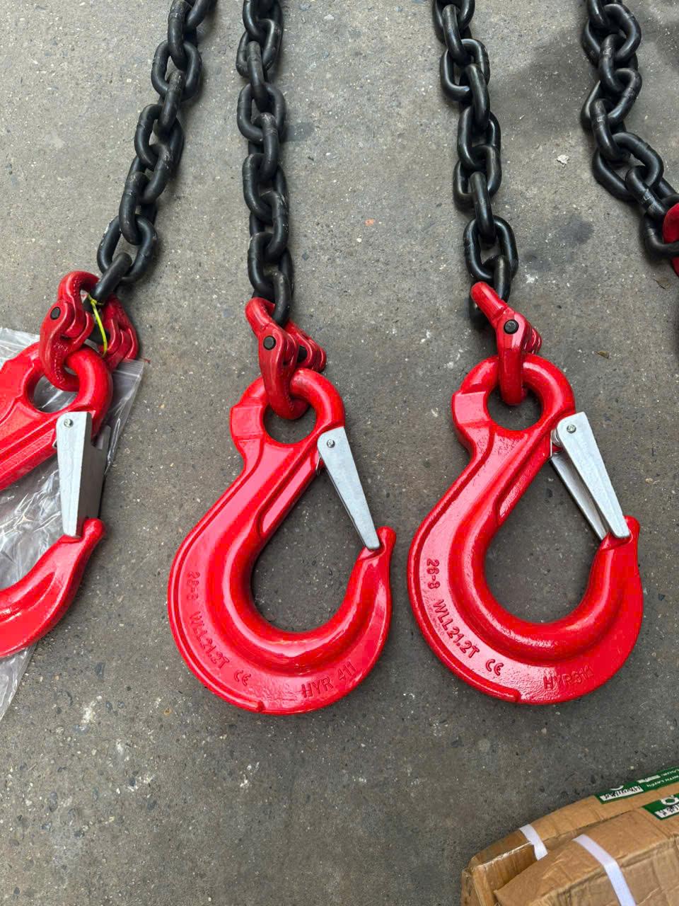 Bộ sling xích cẩu hàng 30 tấn 14 Bộ sling xích cẩu hàng 30 tấn